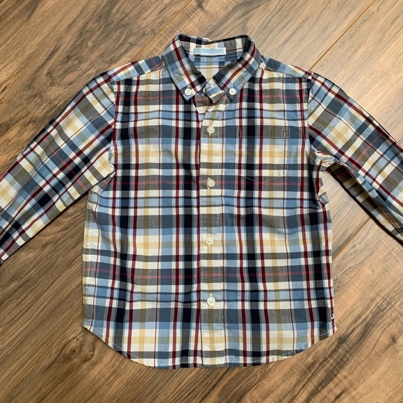 2 Janie & Jack toddler dress shirts - Picture 2 of 5